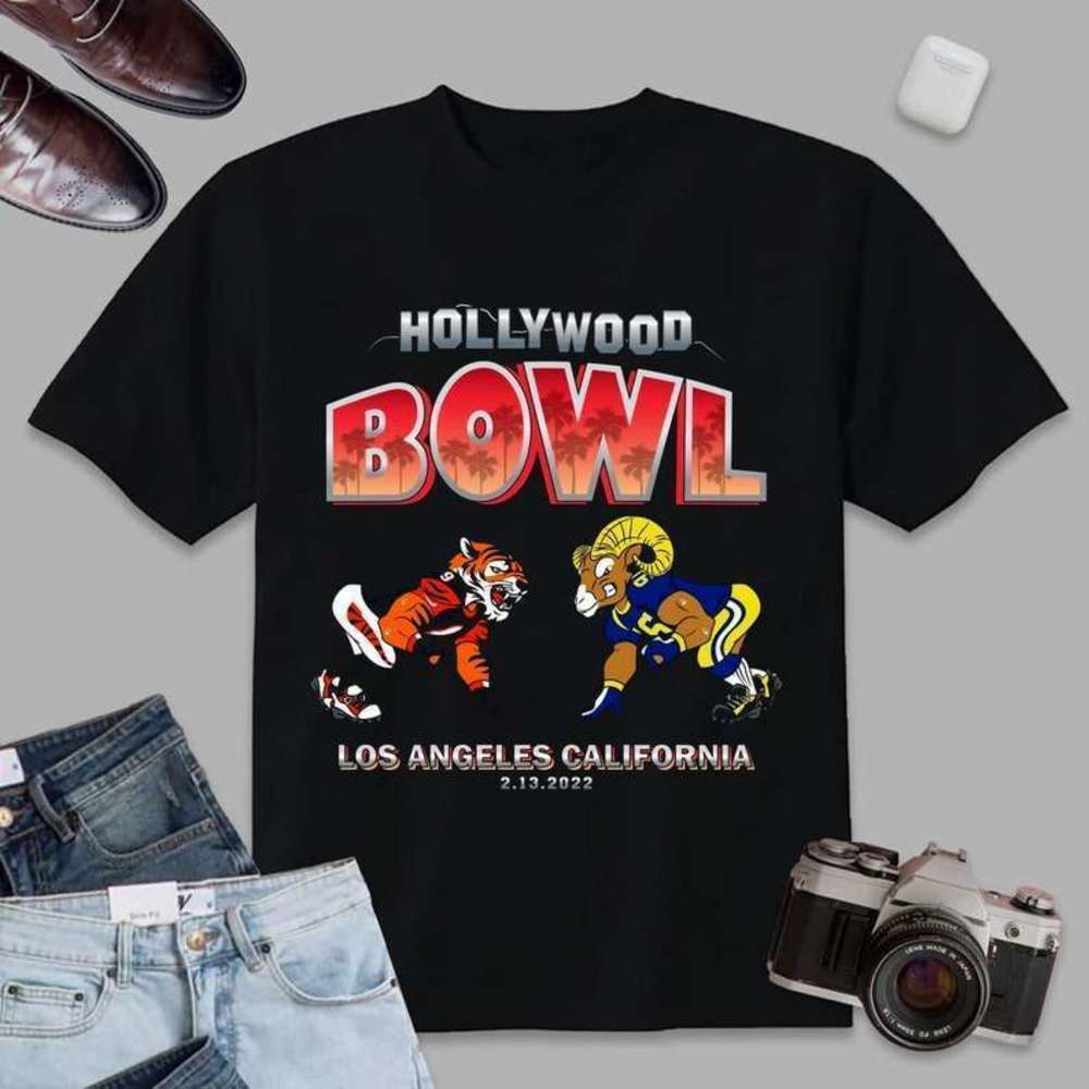 Bengals Rams Super Bowl 2022 Football Fan Graphic Unisex T-Shirt